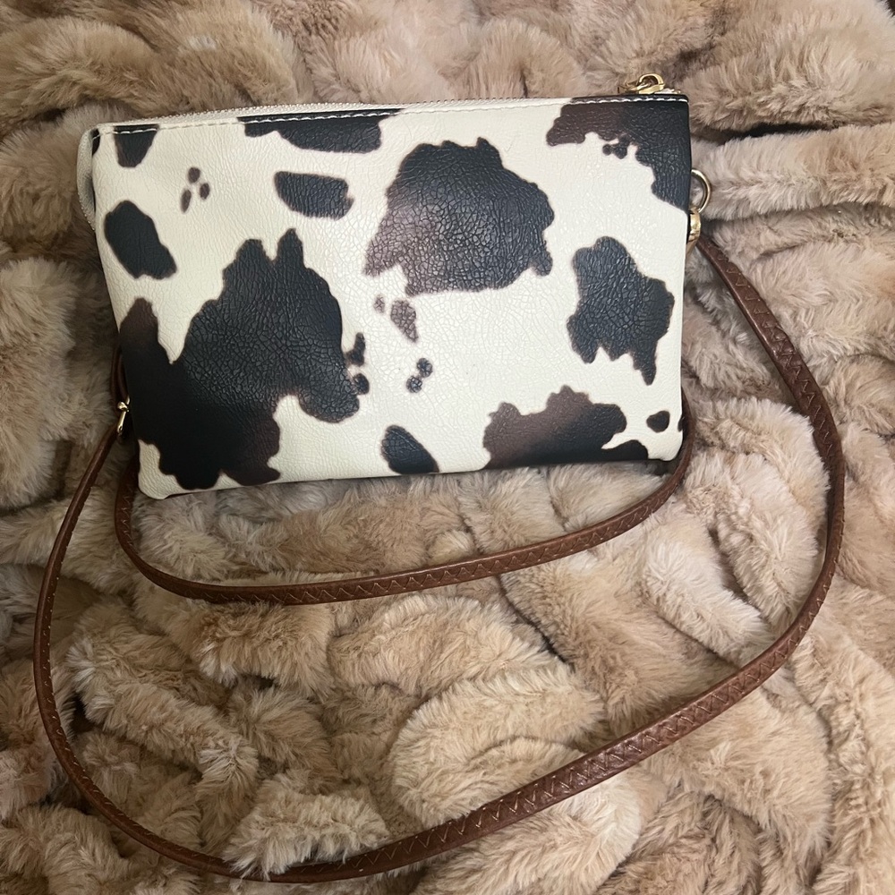 Cow Print Crossbody Bag